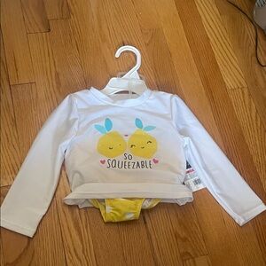 18 month swim suit 🍋